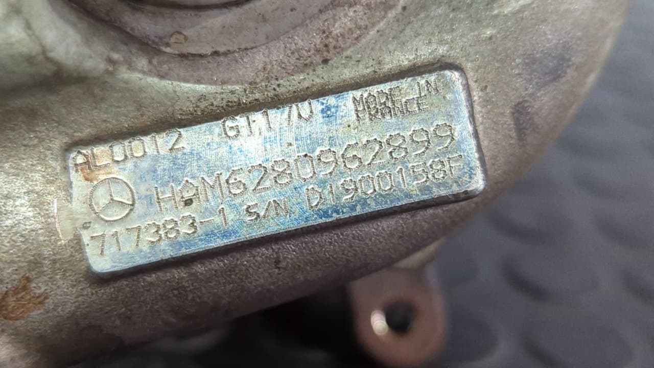 Recambio de TURBOCOMPRESOR para MERCEDES-BENZ CLASE G (W463) OM628962 referencia OEM IAM HAM6280962899 5