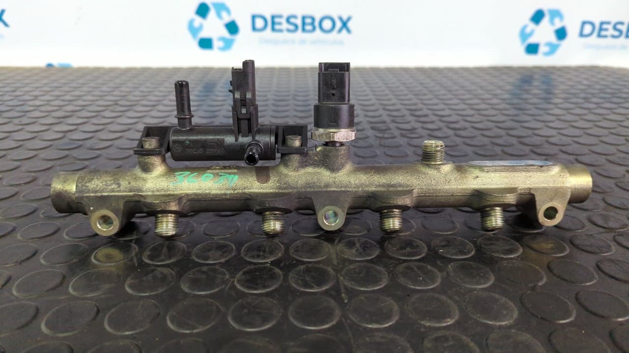 Recambio de RAMPA INYECTORA para CITROEN C5 BREAK 2.2 HDi SX Automático 4HXDW12TED4FAP referencia OEM IAM 0445214017 - AZUL 4