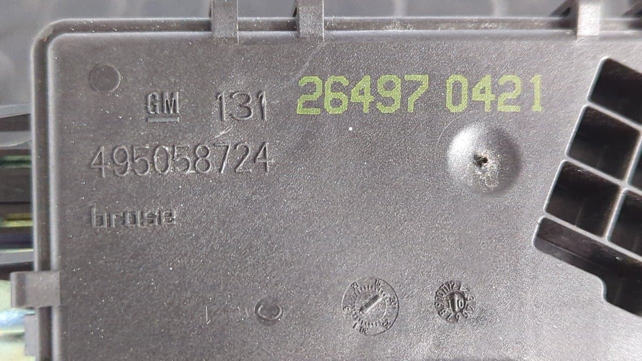 Recambio de CERRADURA MALETERO / PORTON para OPEL ASTRA H BER. Cosmo A17DTJ referencia OEM IAM 495058724 - BLANCO 7