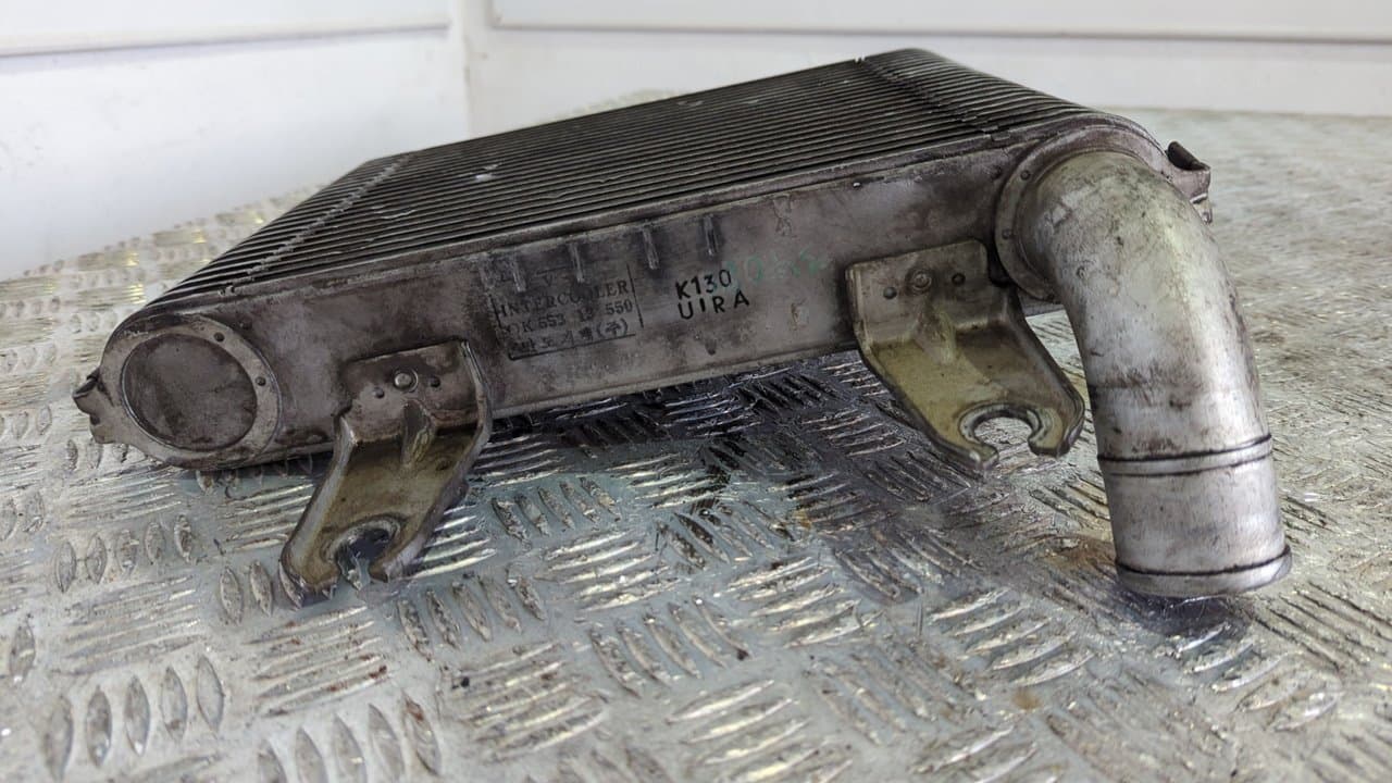 Recambio de INTERCOOLER para KIA CARNIVAL 2.9 Turbodiesel CAT J3 referencia OEM IAM 0K55313550 - AZUL 2
