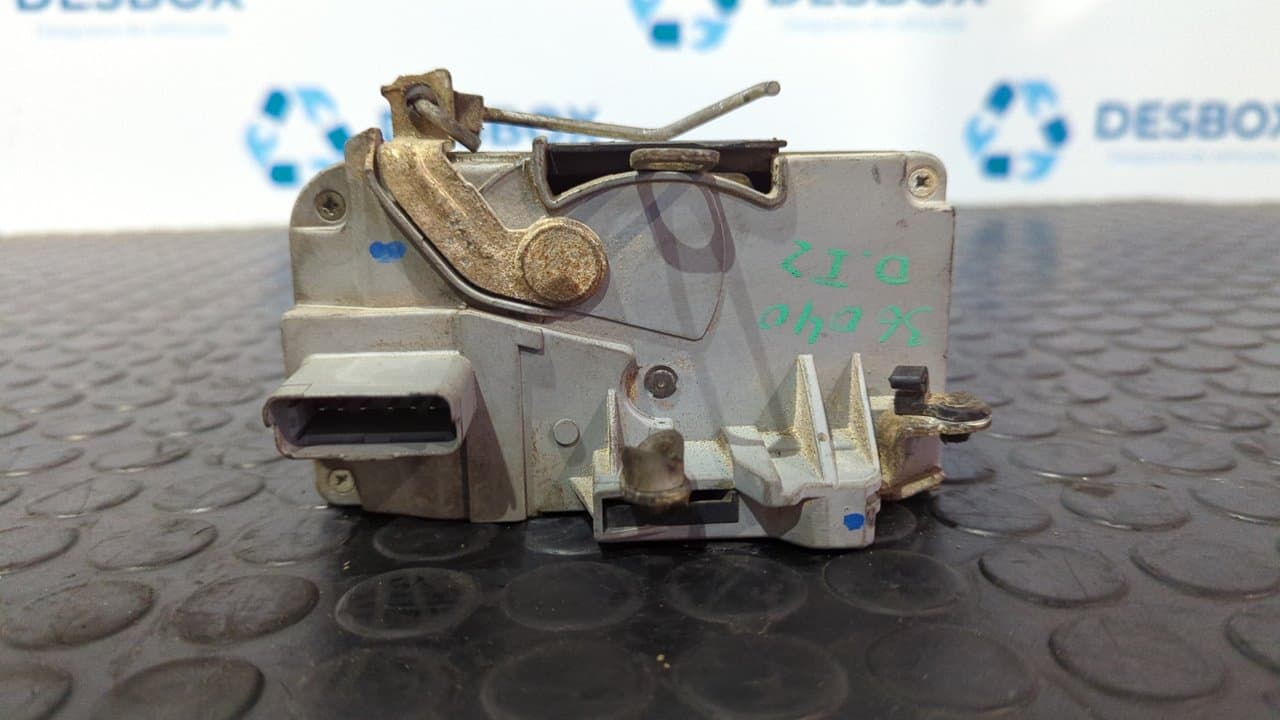 Recambio de CERRADURA PUERTA DELANTERA IZQUIERDA para PEUGEOT 306 BERLINA 3/4/5 PUERTAS (S2) Boulebard RHY - GRIS
