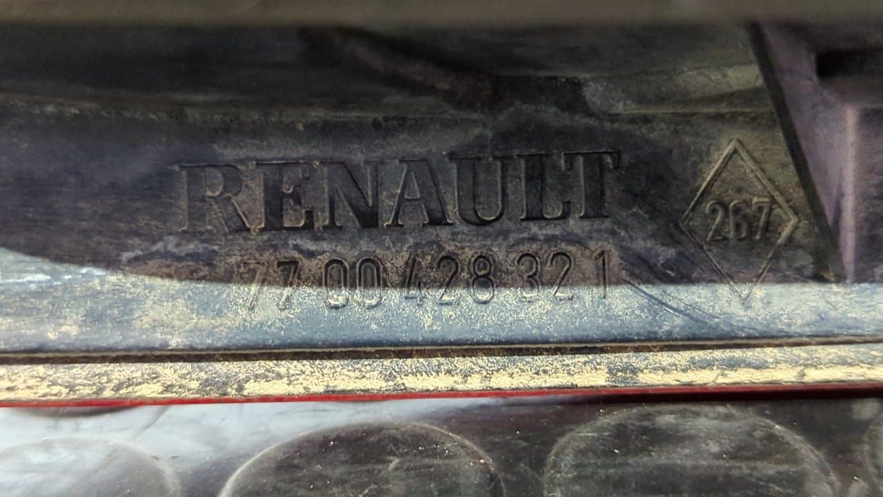Recambio de PILOTO TRASERO DERECHO para RENAULT MEGANE I FASE 2 GANDTOUR (KA..) 1.4 16V Authentique K4JC7 referencia OEM IAM 7700428321 - GRIS 5
