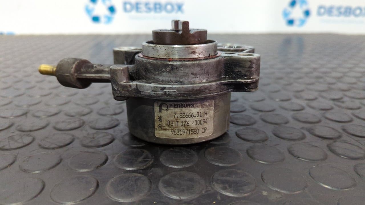 Recambio de DEPRESOR FRENO / BOMBA VACIO para CITROEN C5 BREAK 2.2 HDi SX Automático 4HXDW12TED4FAP referencia OEM IAM 9631971580 - AZUL 4