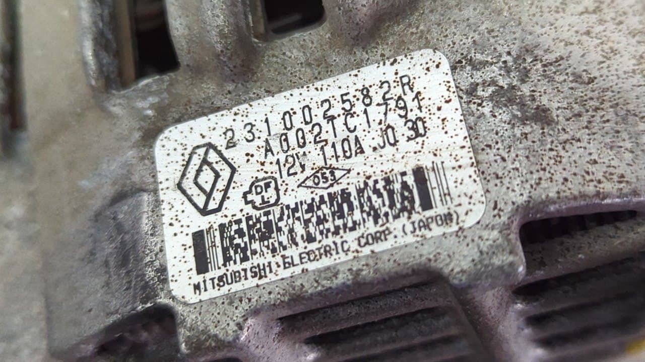 Recambio de ALTERNADOR para DACIA SANDERO K7M710 referencia OEM IAM 231002582R - ROJO 2
