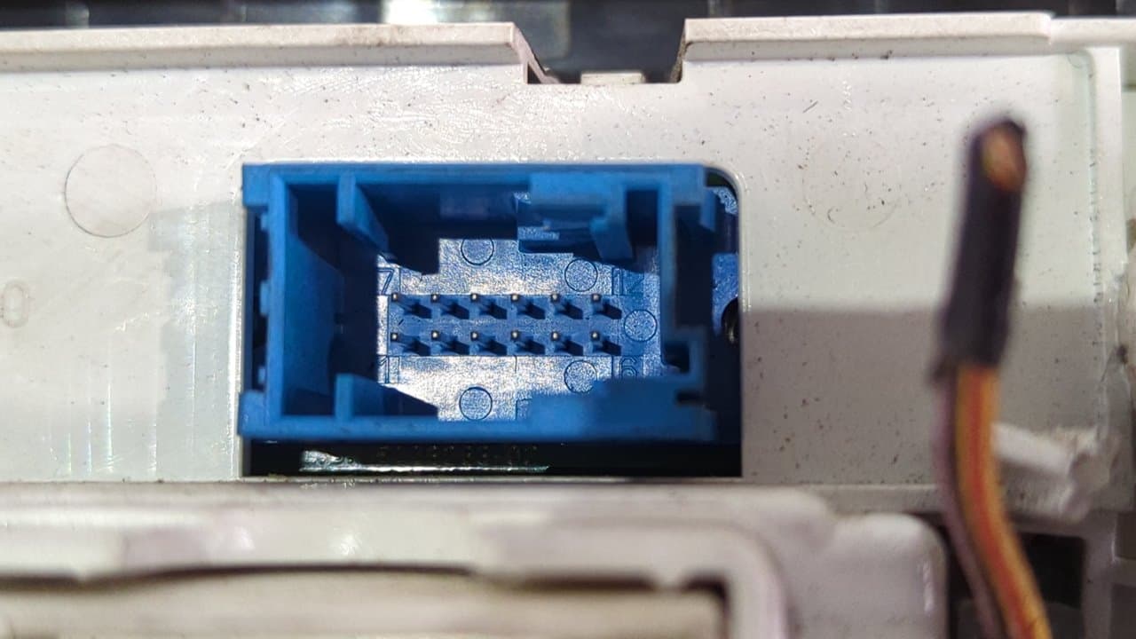 Recambio de MANDO CALEFACCION / AIRE ACONDICIONADO para FIAT DOBLO CARGO Basis Kasten 199A3000 referencia OEM IAM T030 - BLANCO 5