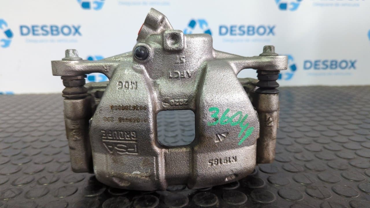Recambio de PINZA DE FRENO DELANTERA DERECHA para CITROEN E-C4 ZK01 referencia OEM IAM 9836308080 - AZUL