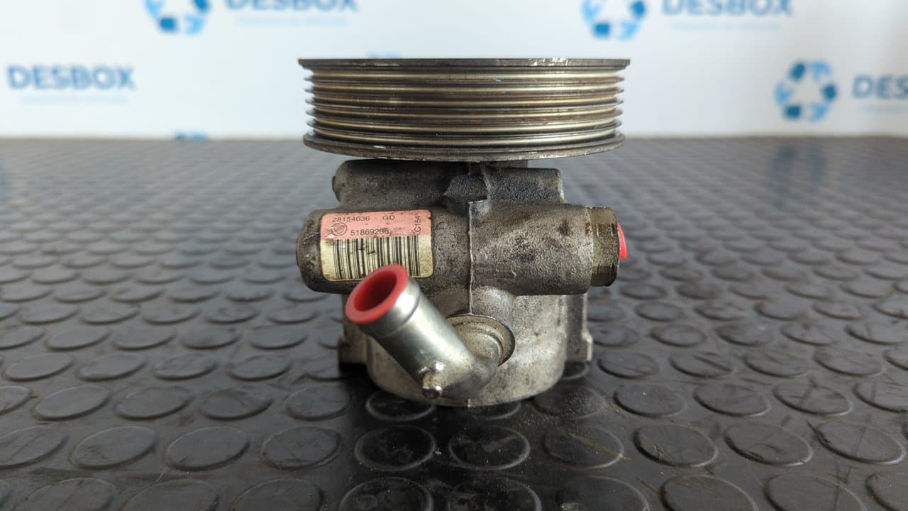 Recambio de BOMBA DIRECCION para FIAT DOBLO CARGO Basis Kasten 199A3000 referencia OEM IAM 51869236 - BLANCO 4