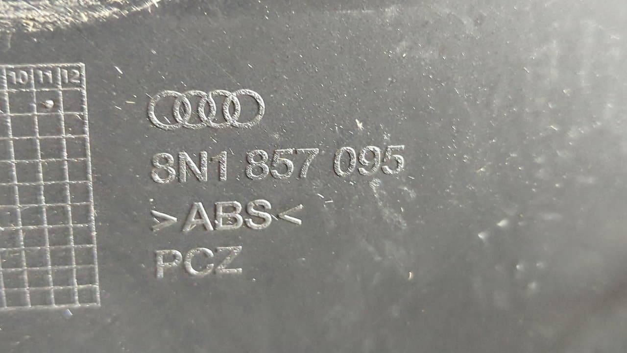 Recambio de GUANTERA para AUDI TT (8N3/8N9) 1.8 T Coupe (132kW) AJQ referencia OEM IAM 8N1857095 - GRIS 2