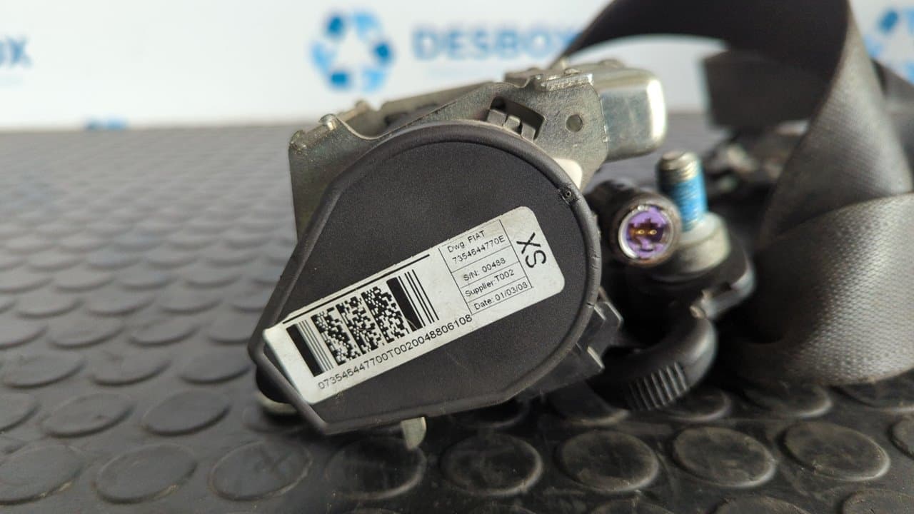Recambio de CINTURON DELANTERO IZQUIERDO para FIAT FIORINO 1.3 16V M-Jet CAT 199A2000 referencia OEM IAM 7354644770E - BLANCO 5