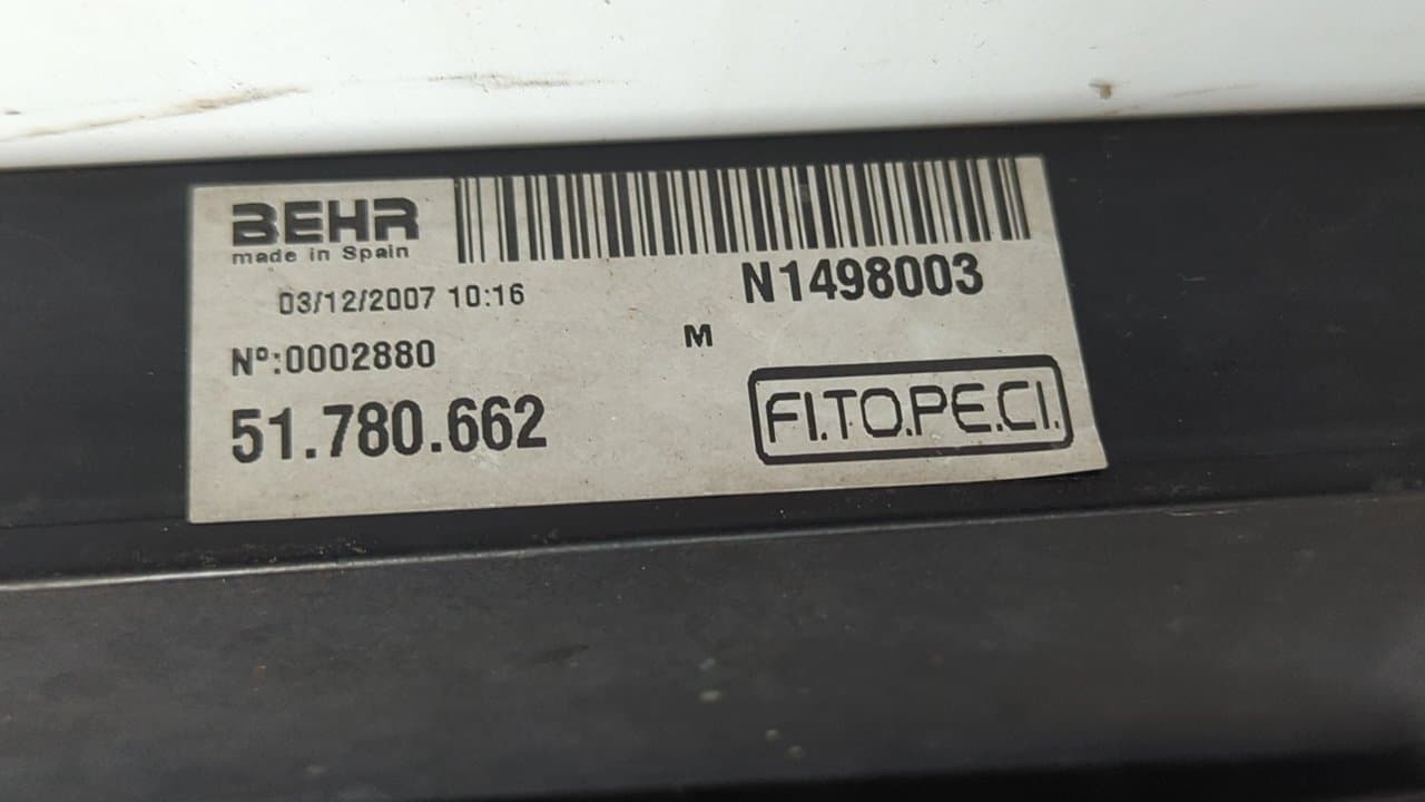 Recambio de ELECTROVENTILADOR para FIAT FIORINO 1.3 16V M-Jet CAT 199A2000 referencia OEM IAM 51780703 - BLANCO 6