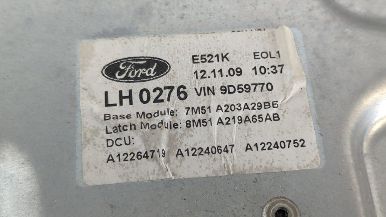 Recambio de ELEVALUNAS DELANTERO IZQUIERDO para FORD FOCUS LIM. (CB4) Titanium G8DB referencia OEM IAM 4M51A045H17A - GRIS 4