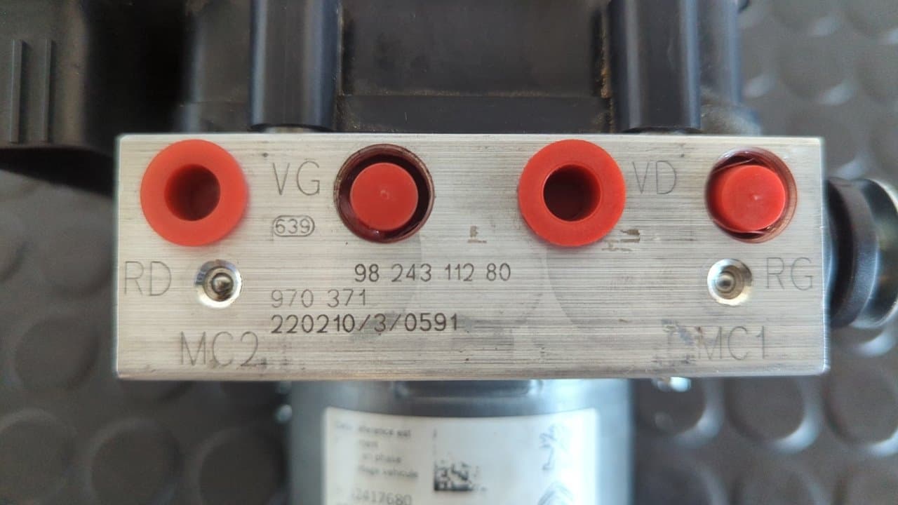 Recambio de ABS para CITROEN E-C4 ZK01 referencia OEM IAM 9824311280 - AZUL 4