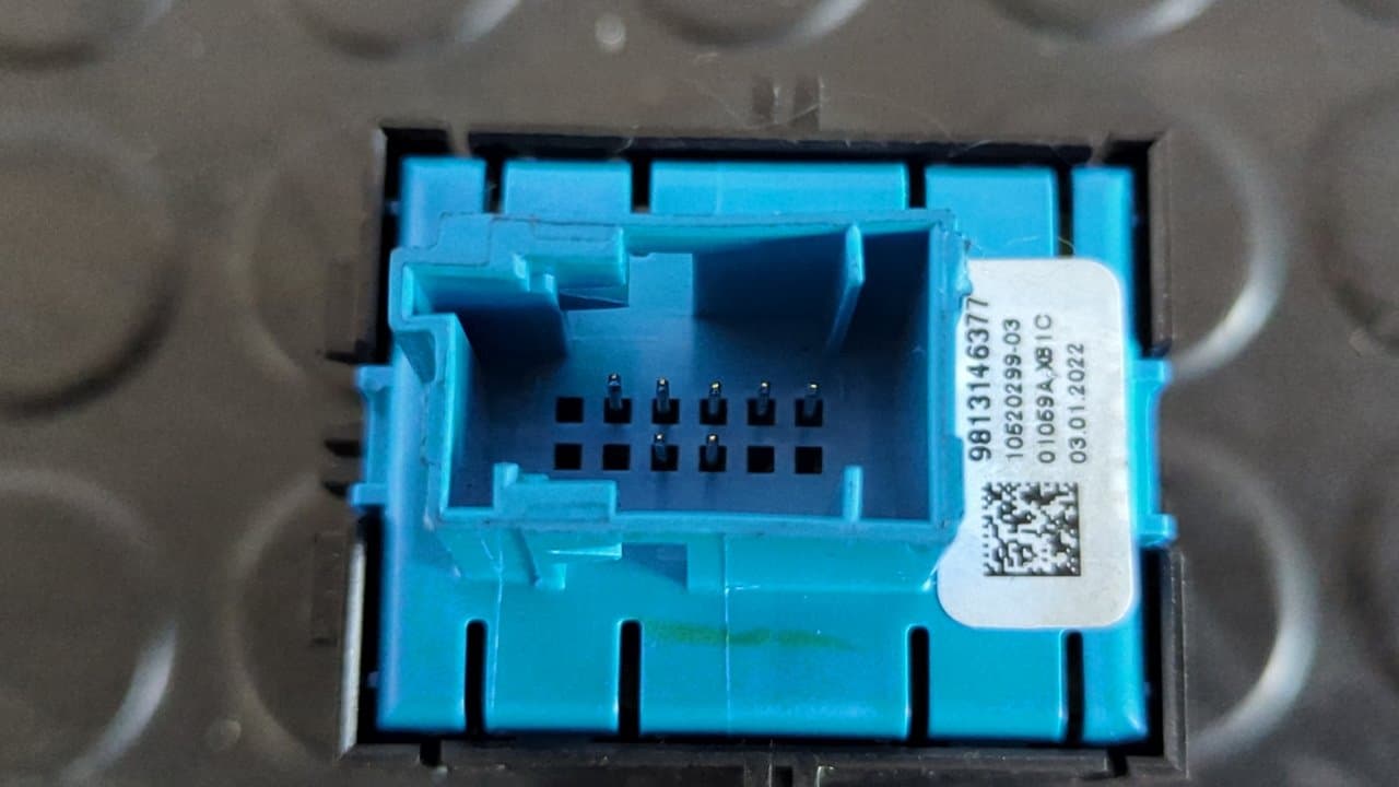 Recambio de PALANCA FRENO para CITROEN E-C4 100KW SHINE ZK01 referencia OEM IAM 9813146377 - AZUL 2