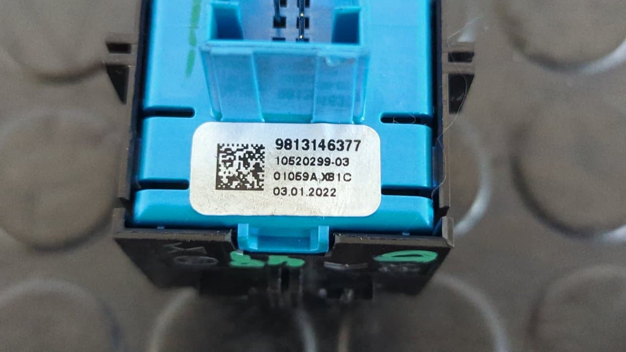 Recambio de PALANCA FRENO para CITROEN E-C4 100KW SHINE ZK01 referencia OEM IAM 9813146377 - AZUL 6