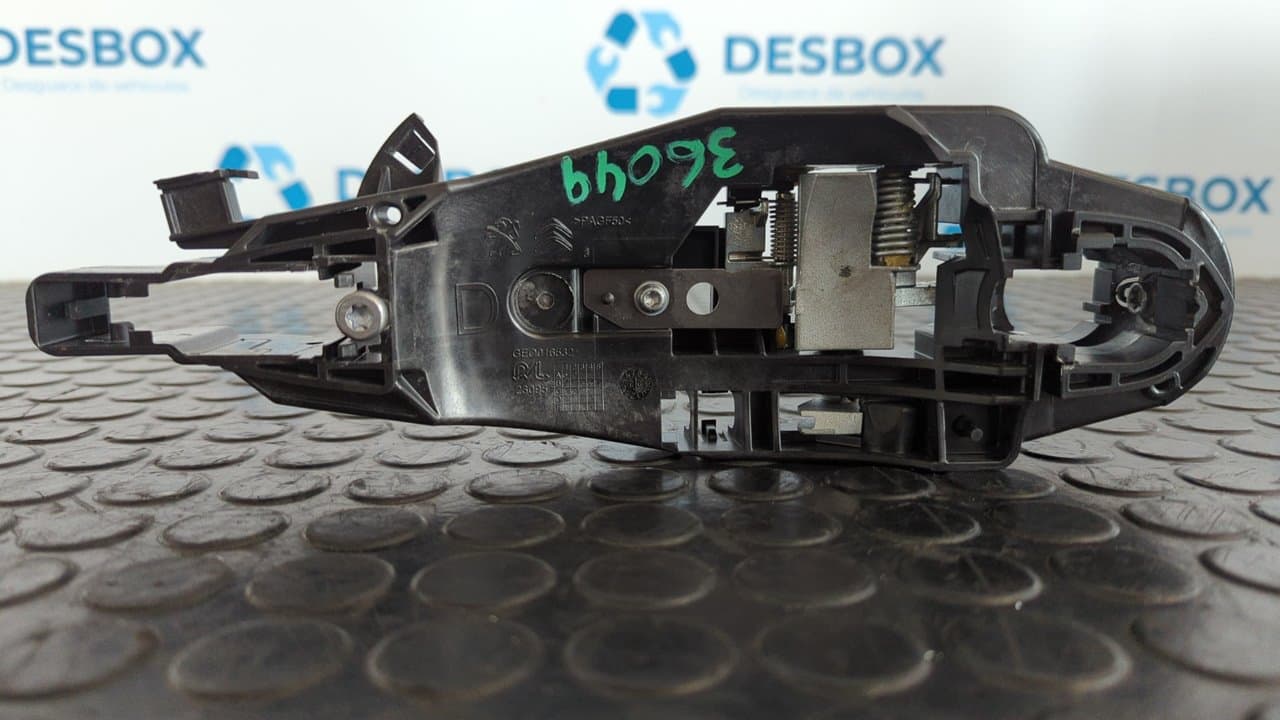 Recambio de SOPORTE MANETA DELANTERA DERECHA para CITROEN E-C4 100KW SHINE ZK01 referencia OEM IAM 9802977180 - AZUL