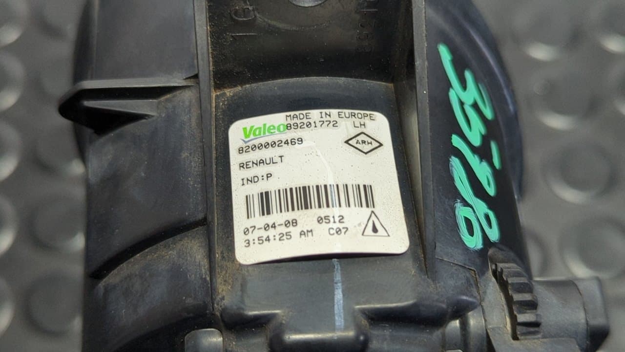 Recambio de FARO ANTINIEBLA IZQUIERDO para RENAULT CLIO III 20 Aniversario K9K766 referencia OEM IAM 8200002469 - GRIS 3