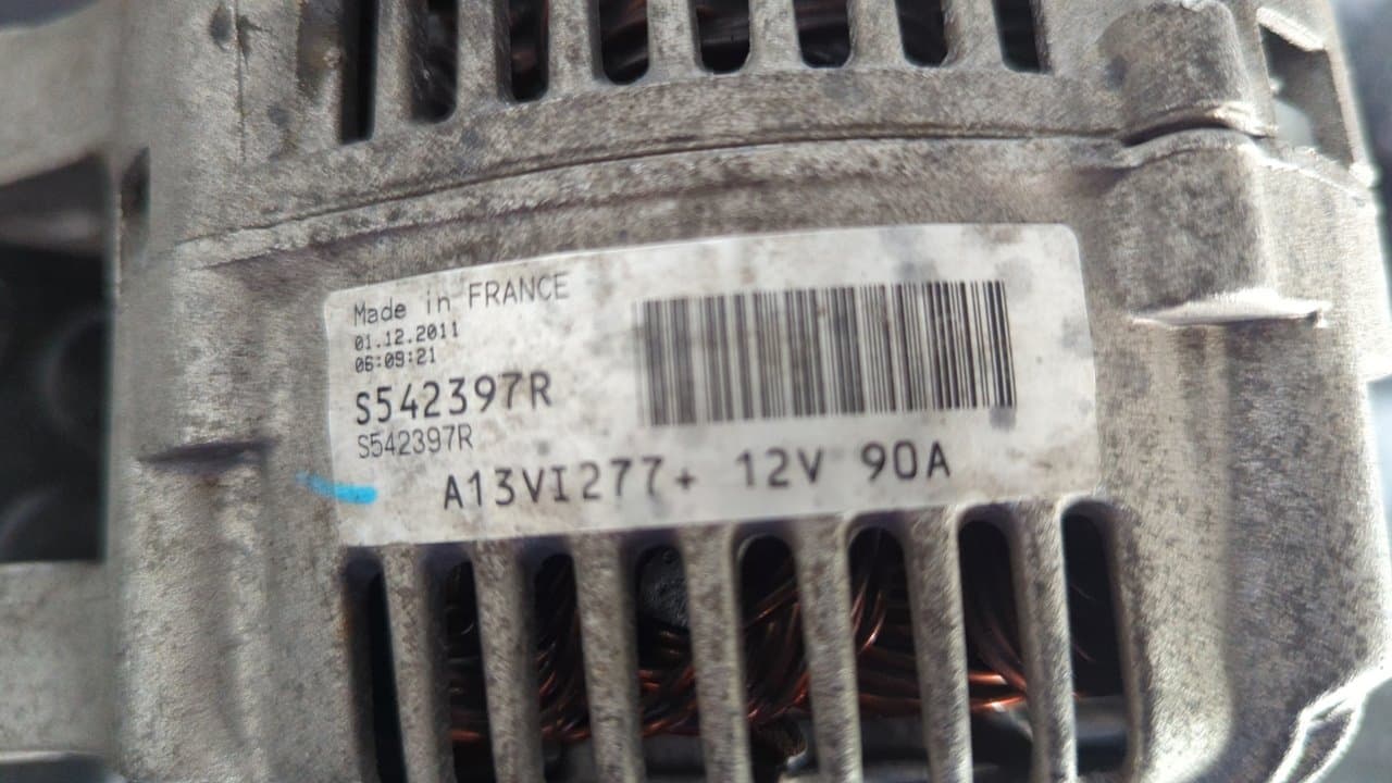 Recambio de ALTERNADOR para CITROEN C5 BERLINA RFNEW10J4 referencia OEM IAM S542397R - VERDE 2