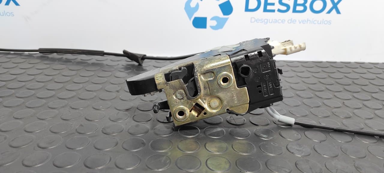Recambio de CERRADURA PUERTA DELANTERA IZQUIERDA para RENAULT MEGANE II BERLINA 3P Confort Authentique K4M760 referencia OEM IAM  9660699880F - AZUL 3