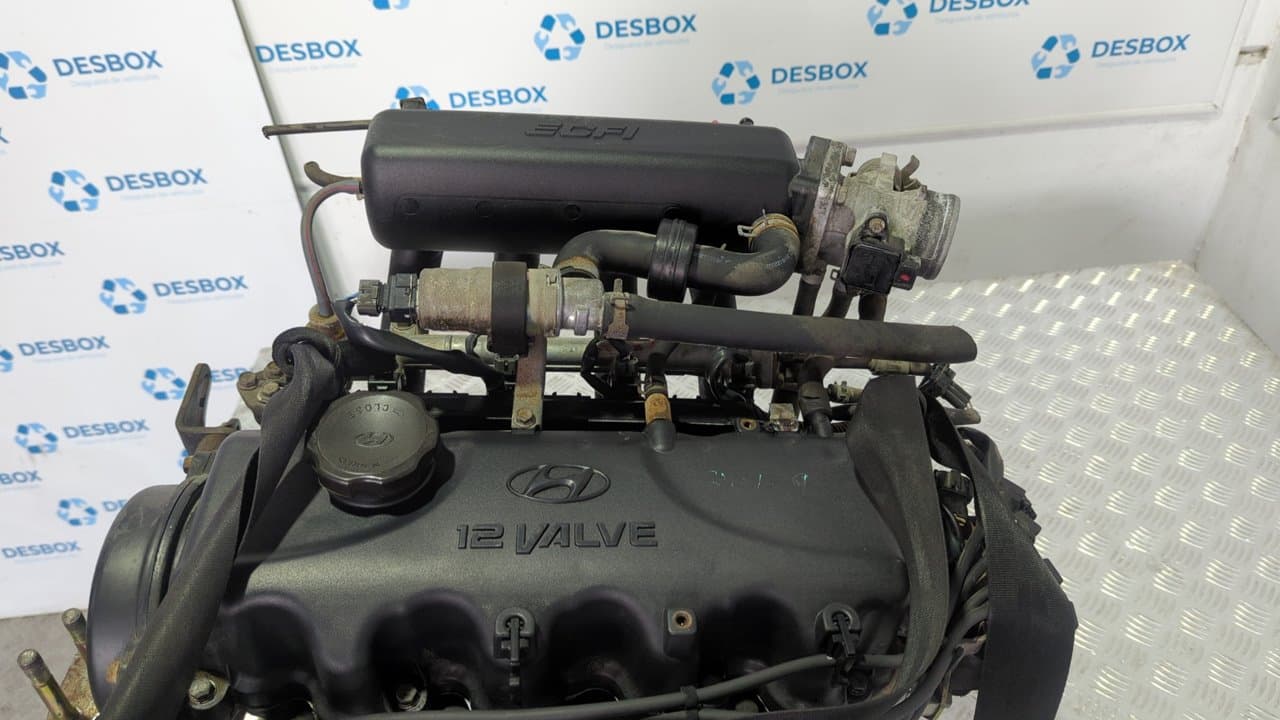 Recambio de MOTOR para HYUNDAI ACCENT (X3) 1.3 12V CAT G4EH referencia OEM IAM G4EH  - BLANCO 6