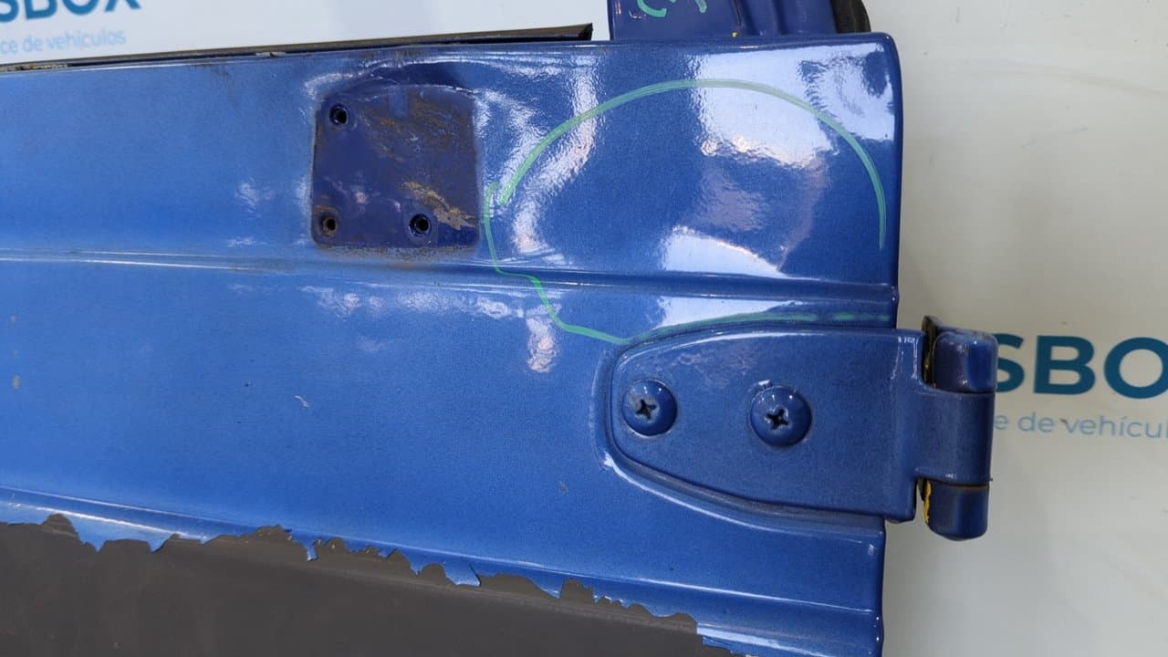 Recambio de PUERTA DELANTERA DERECHA para SUZUKI SAMURAI (SJ) Hardtop G13B - AZUL 2