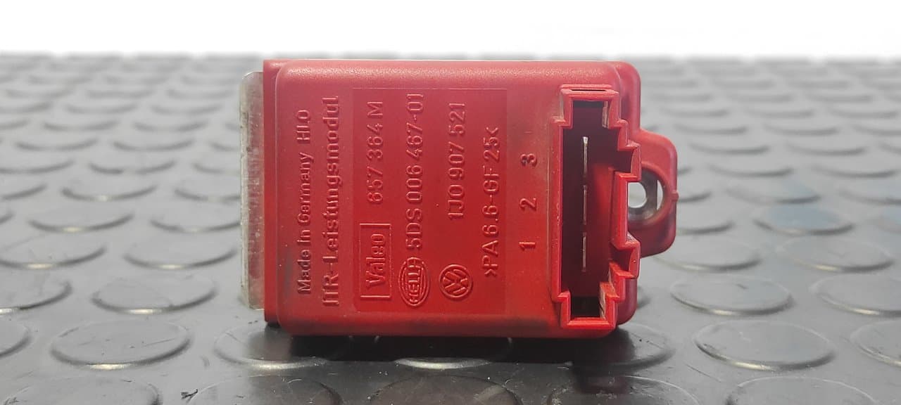 Recambio de RESISTENCIA CALEFACCION para AUDI A3 (8L) 1.9 TDI Ambiente Quattro ASZ referencia OEM IAM 657364M - NEGRO 5