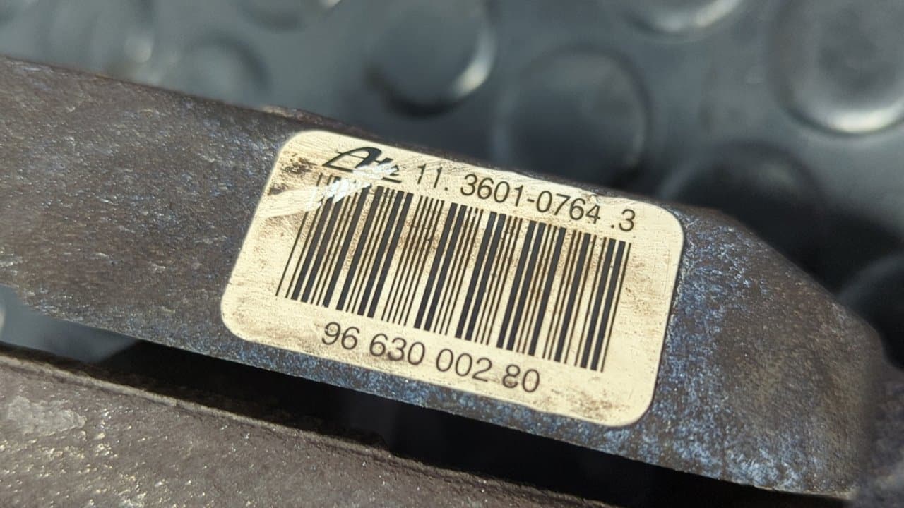Recambio de PINZA DE FRENO DELANTERA DERECHA para CITROEN C5 BERLINA 6FYEW7A referencia OEM IAM 9663000280 - GRIS 4