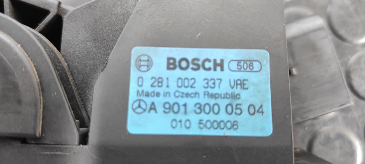 Recambio de POTENCIOMETRO PEDAL para MERCEDES-BENZ SPRINTER 02.00 -> COMBI 213  CDI   (902.671-672) 611981 referencia OEM IAM A9013000504 - BLANCO 5
