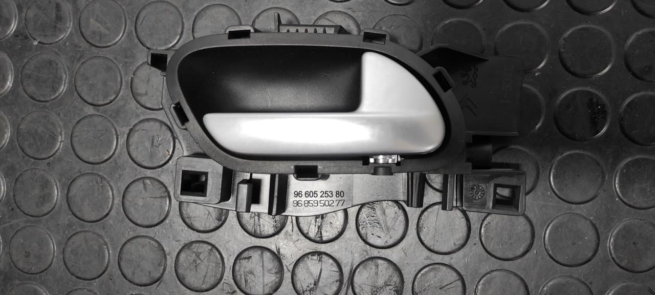 Recambio de MANETA INTERIOR TRASERA DERECHA para CITROEN C5 BERLINA Business 6FYEW7A referencia OEM IAM 9660525380 - GRIS