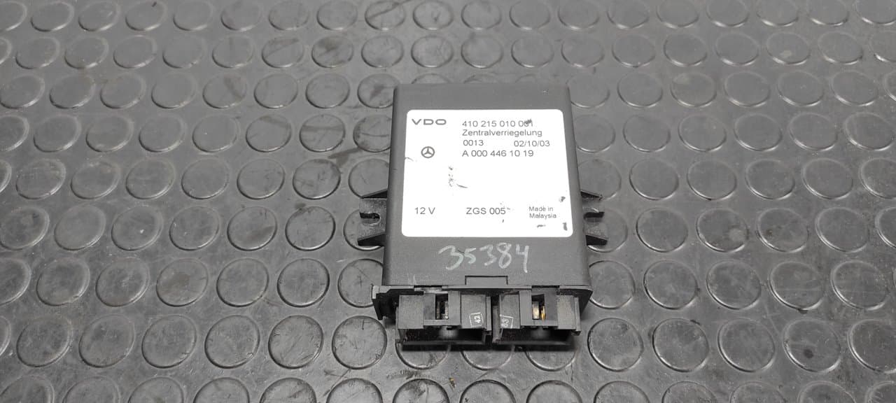 Recambio de CENTRALITA CIERRE para MERCEDES-BENZ SPRINTER 02.00 -> COMBI 213  CDI   (902.671-672) 611981 referencia OEM IAM  A0004461019 - BLANCO