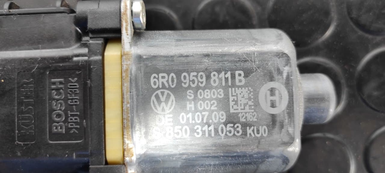 Recambio de ELEVALUNAS TRASERO IZQUIERDO para VOLKSWAGEN POLO (6R1) Advance CAY referencia OEM IAM  6R0959811B - NEGRO 3