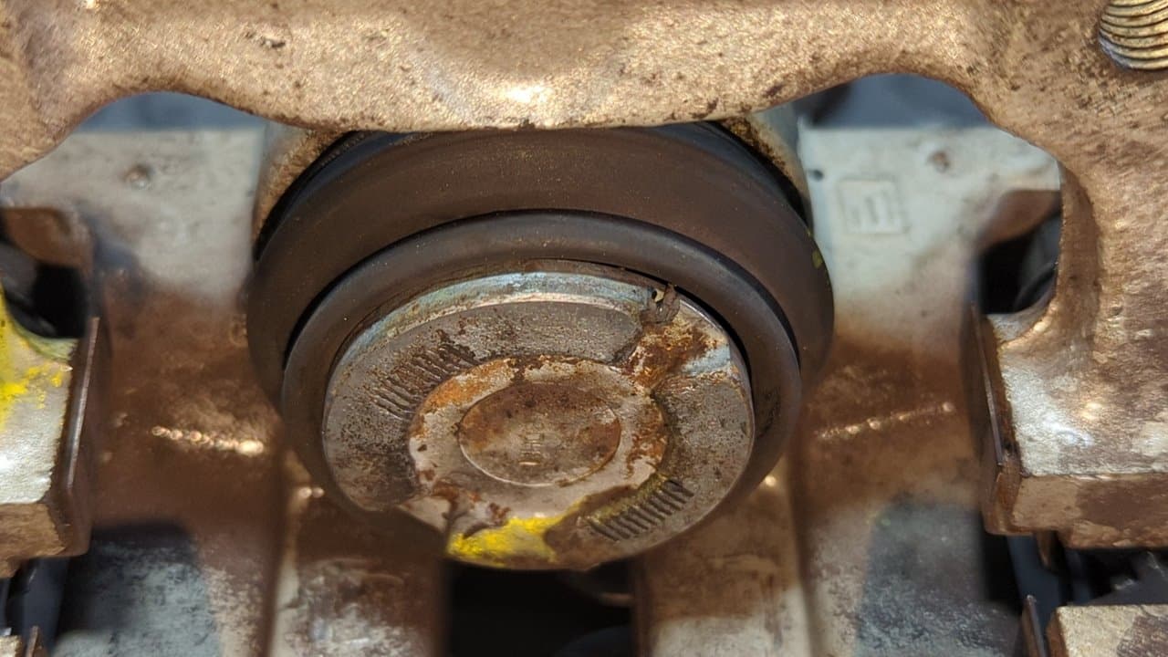 Recambio de PINZA DE FRENO TRASERA IZQUIERDA para AUDI TT (8N3/8N9) 1.8 T Coupe (132kW) AJQ referencia OEM IAM 607/7 - GRIS 5