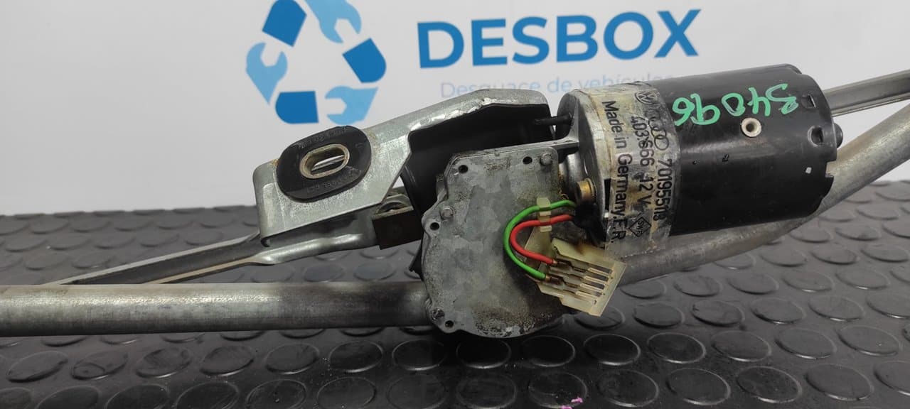 Recambio de MOTOR LIMPIA DELANTERO para VOLKSWAGEN T4 TRANSPORTER/FURGONETA (MOD. 1991) 1X referencia OEM IAM  701955113  - ROJO 2