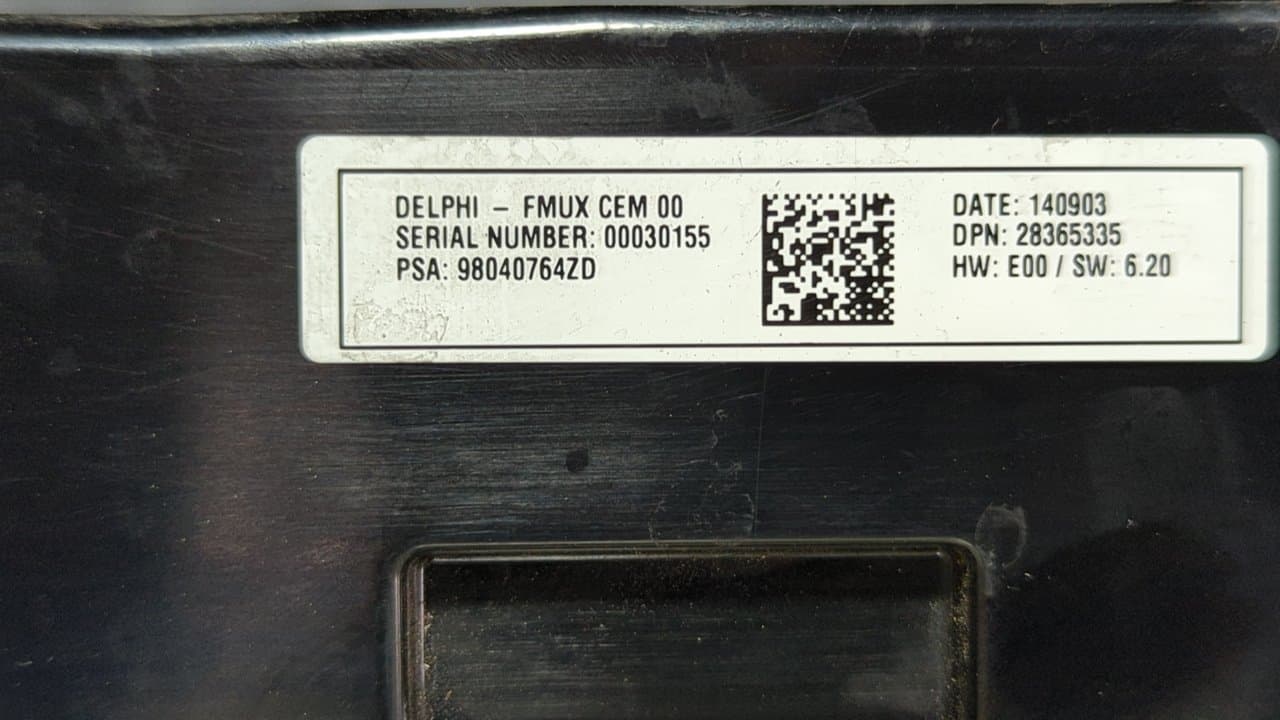 Recambio de MANDO MULTIFUNCION para CITROEN C4 LIM. 8F01 referencia OEM IAM 98040764ZD - BLANCO 3