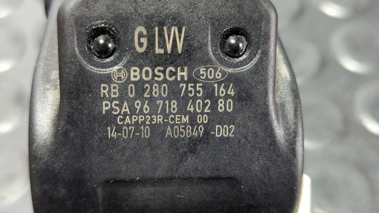 Recambio de POTENCIOMETRO PEDAL para CITROEN C4 LIM. Sport 8F01 referencia OEM IAM 9671840280 - BLANCO 8