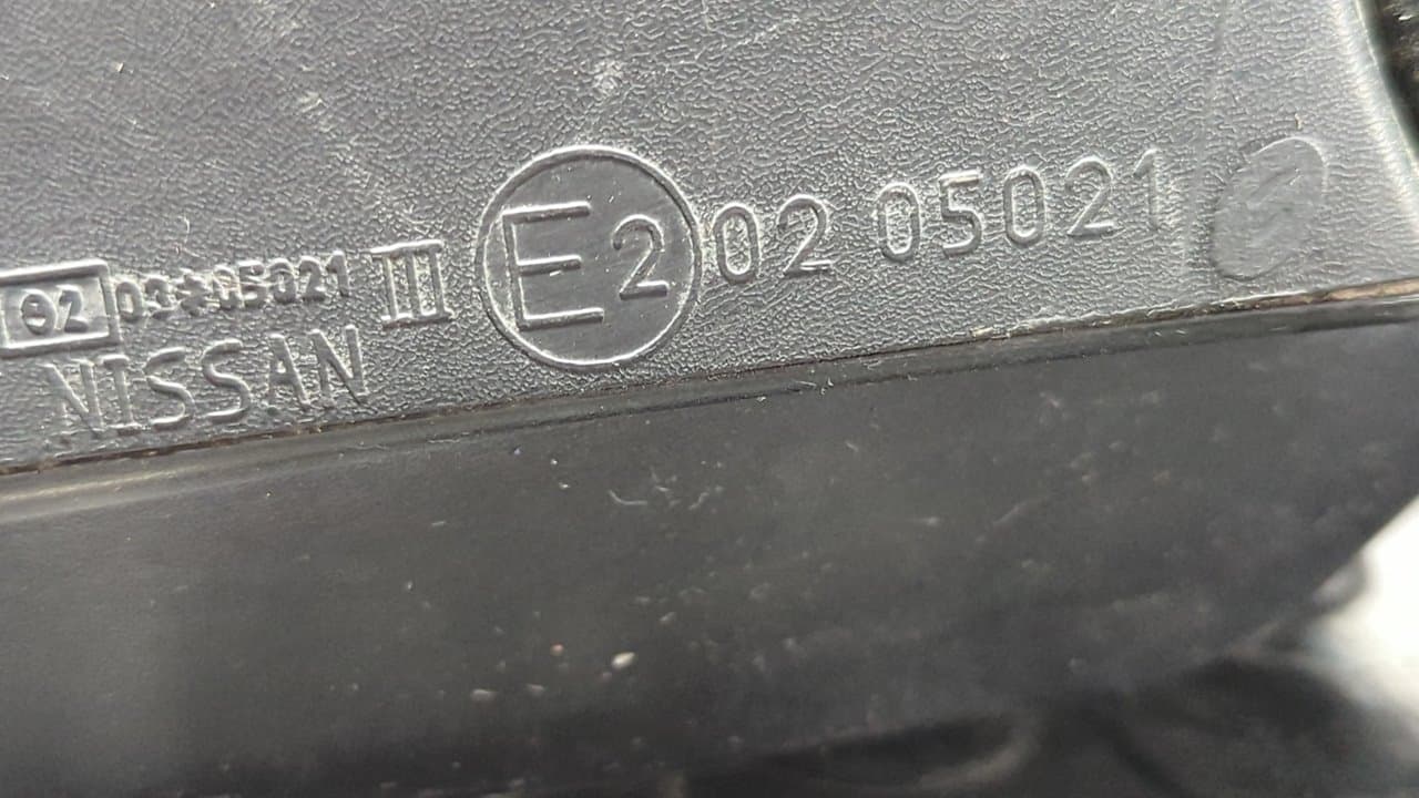 Recambio de RETROVISOR DERECHO para NISSAN NOTE (E11E) Acenta CR14DE referencia OEM IAM 0205021 - DORADO 4