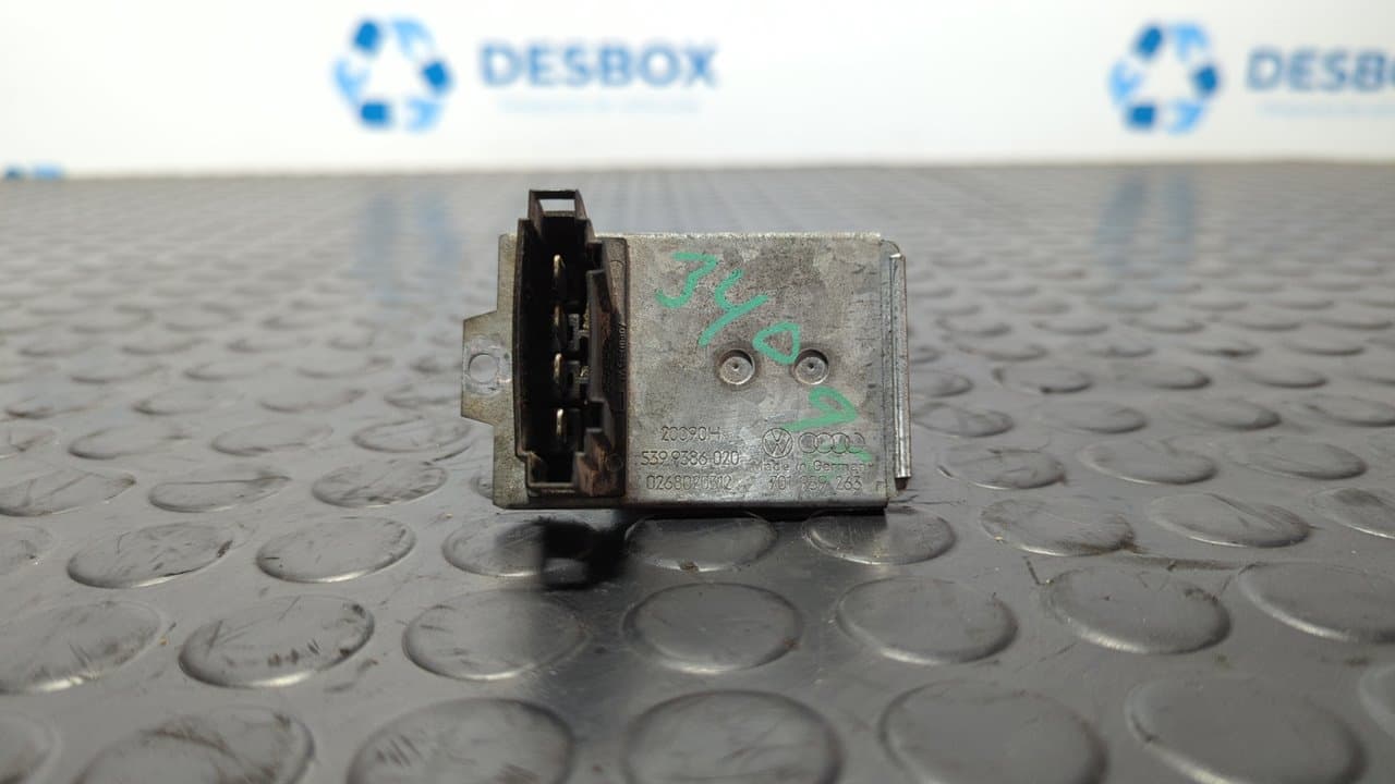 Recambio de RESISTENCIA CALEFACCION para VOLKSWAGEN T4 TRANSPORTER/FURGONETA (MOD. 1991) 1.9 Diesel (1X) 1X referencia OEM IAM 701959263 - ROJO