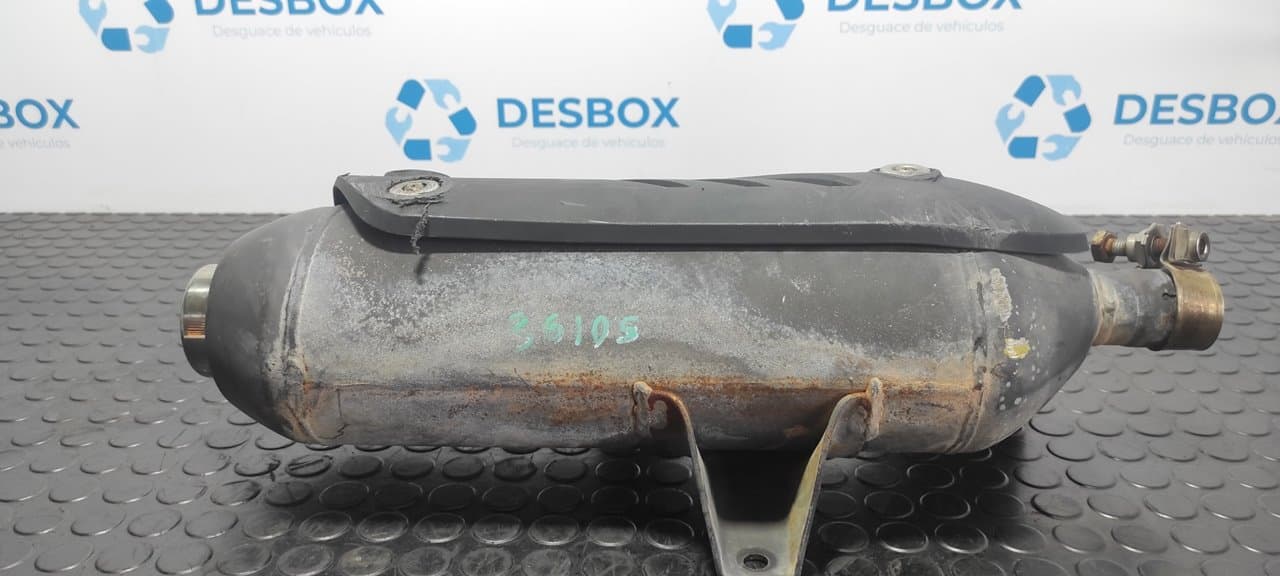Recambio de TUBO ESCAPE TRASERO para PIAGGIO (VESPA) XEVO XEvo 125 - NEGRO 3