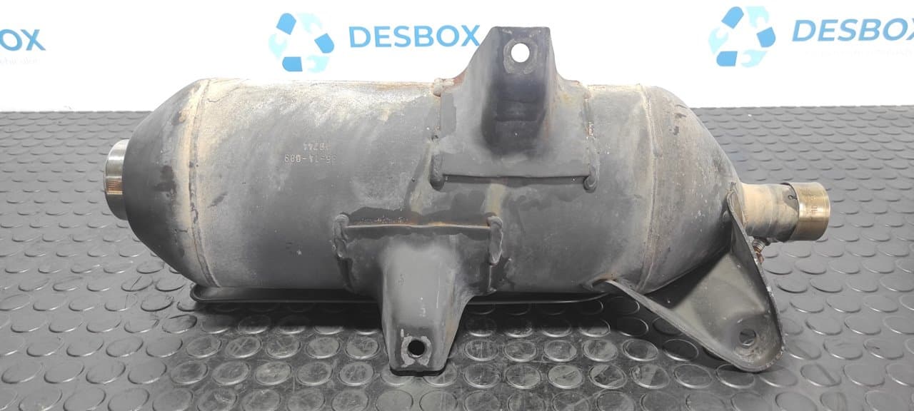 Recambio de TUBO ESCAPE TRASERO para PIAGGIO (VESPA) XEVO XEvo 125 - NEGRO 2