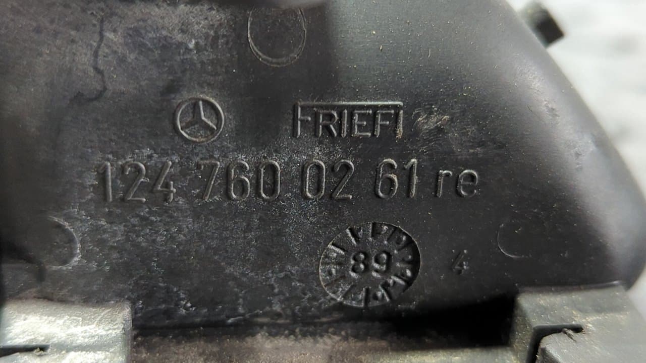 Recambio de MANETA INTERIOR DELANTERA DERECHA para MERCEDES-BENZ CLASE E (W124) referencia OEM IAM 1247600261 2