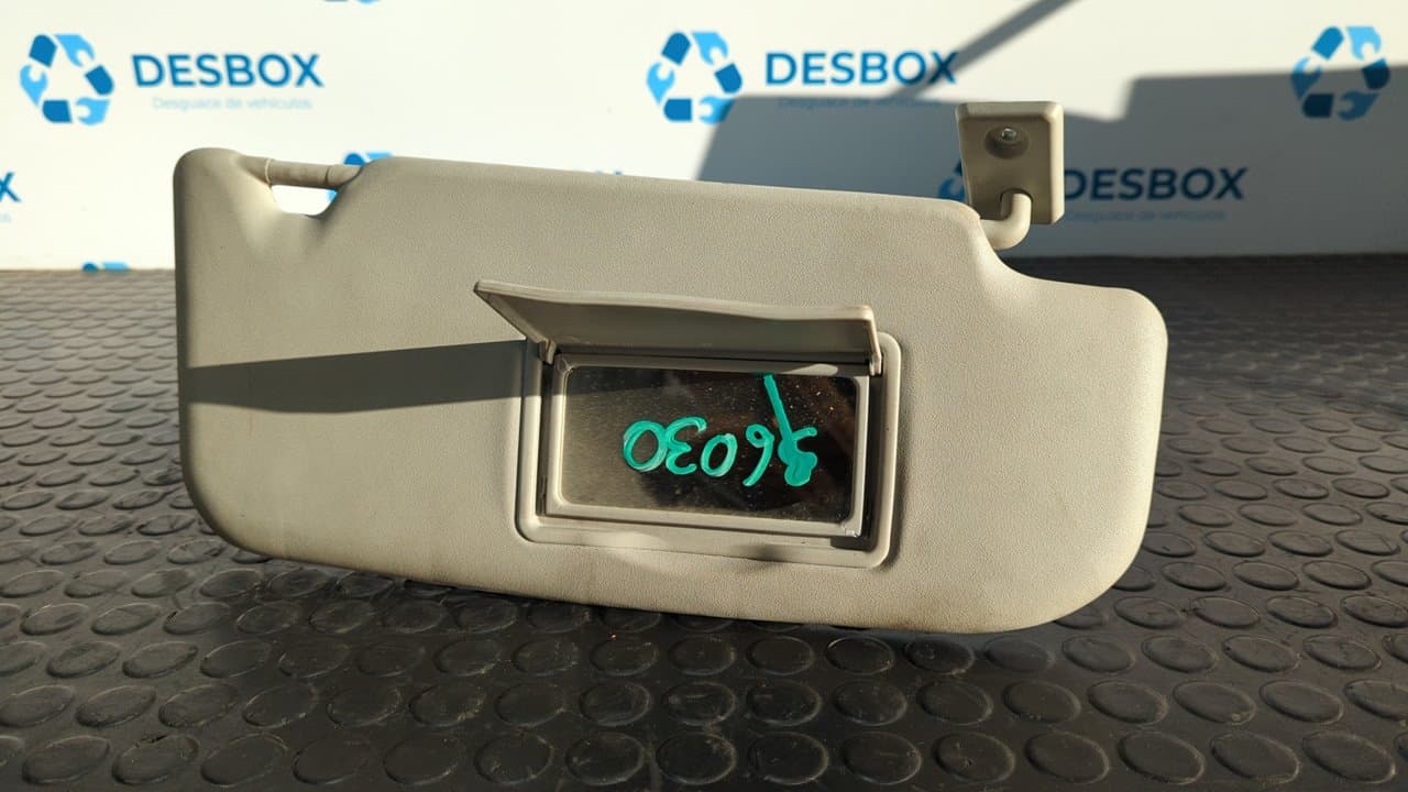Recambio de PARASOL DERECHO para NISSAN QASHQAI (J10) Acenta K9K - GRANATE 4
