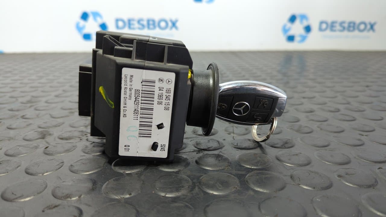 Recambio de CONMUTADOR DE ARRANQUE para MERCEDES-BENZ CLASE A (W169) A 170  A-Edition M266940 referencia OEM IAM 1695451508 - NEGRO