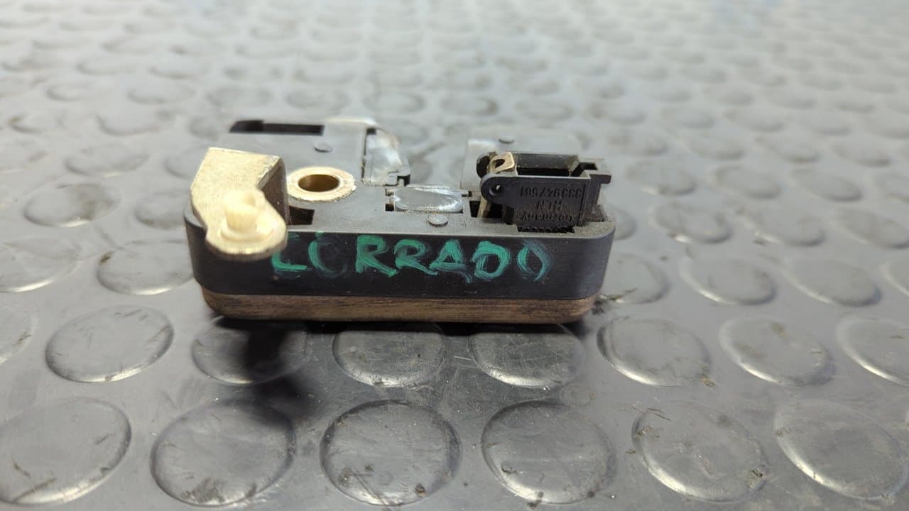 Recambio de CERRADURA MALETERO / PORTON para VOLKSWAGEN CORRADO (509) 1.8 G60 CAT (1H. PG) PG referencia OEM IAM 333877505 - BLANCO 3