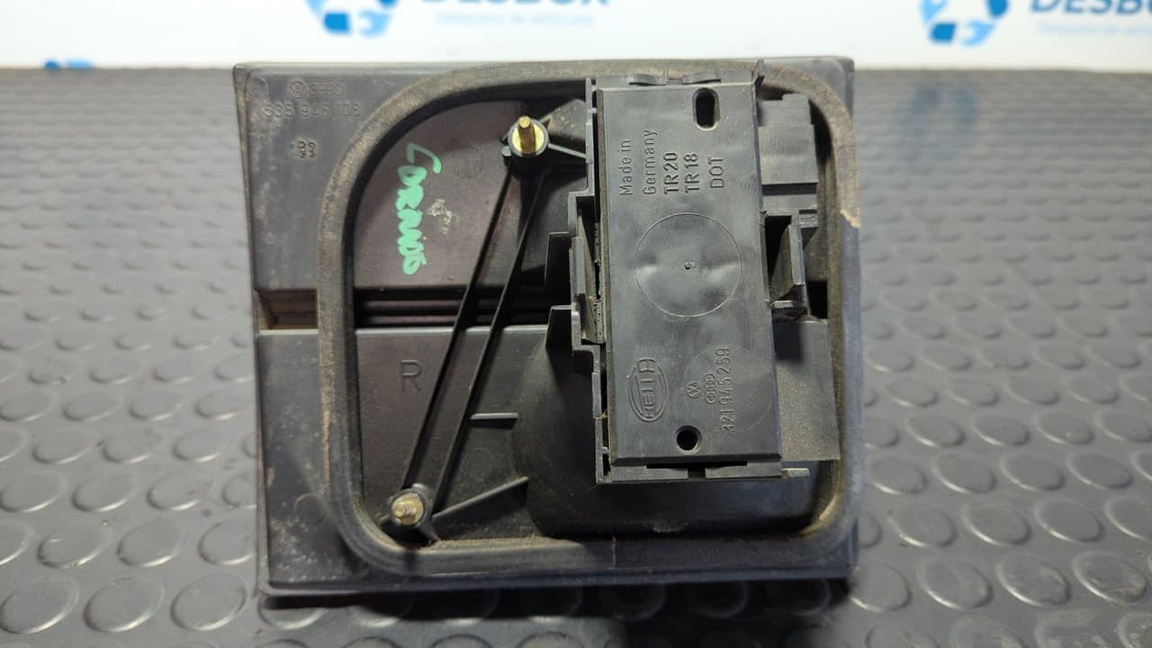 Recambio de PILOTO PORTON DERECHO para VOLKSWAGEN CORRADO (509) 1.8 G60 CAT (1H. PG) PG referencia OEM IAM 535945108 - BLANCO 2