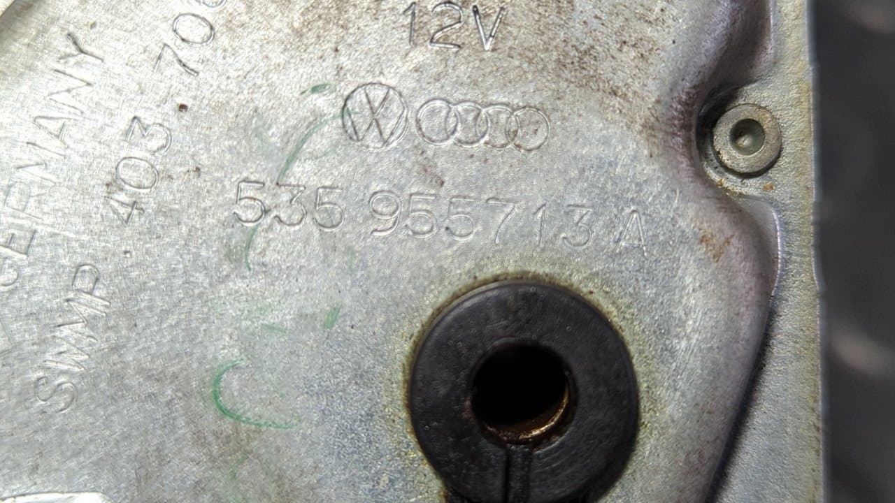 Recambio de MOTOR LIMPIA TRASERO para VOLKSWAGEN CORRADO (509) referencia OEM IAM 535955713A 5