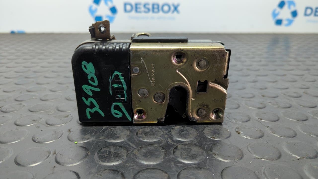 Recambio de CERRADURA PUERTA DELANTERA DERECHA para PEUGEOT 206 BERLINA 1.9 Diesel WJZ - NEGRO 7