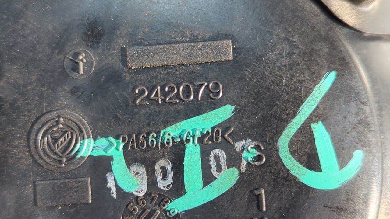 Recambio de MANETA DELANTERA IZQUIERDA para FIAT DOBLO (119) 1.9 JTD CAT 223B1000 referencia OEM IAM 242079 - AZUL 5