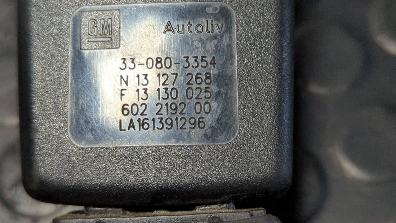 Recambio de PRETENSOR AIRBAG IZQUIERDO para OPEL ZAFIRA B referencia OEM IAM 13127268 2