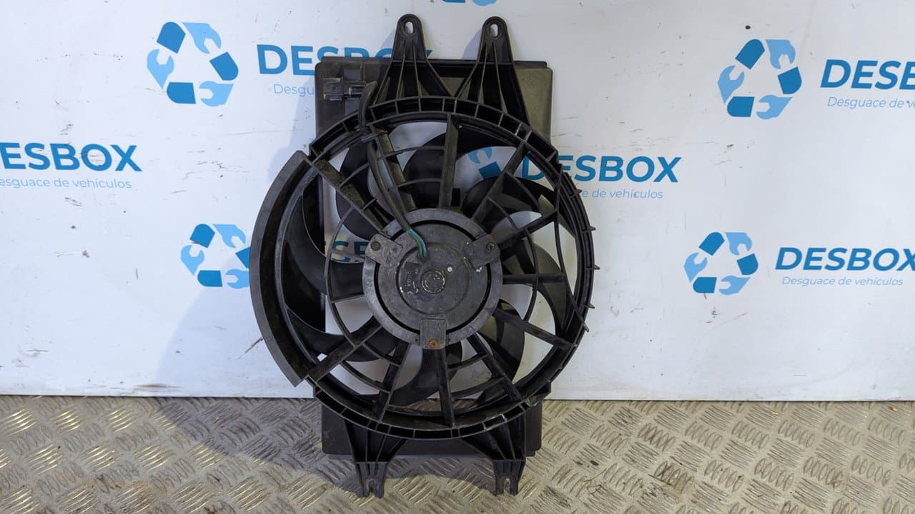 Recambio de ELECTROVENTILADOR para SSANGYONG MUSSO 2.9 D OM662 referencia OEM IAM 4548548 - ROJO