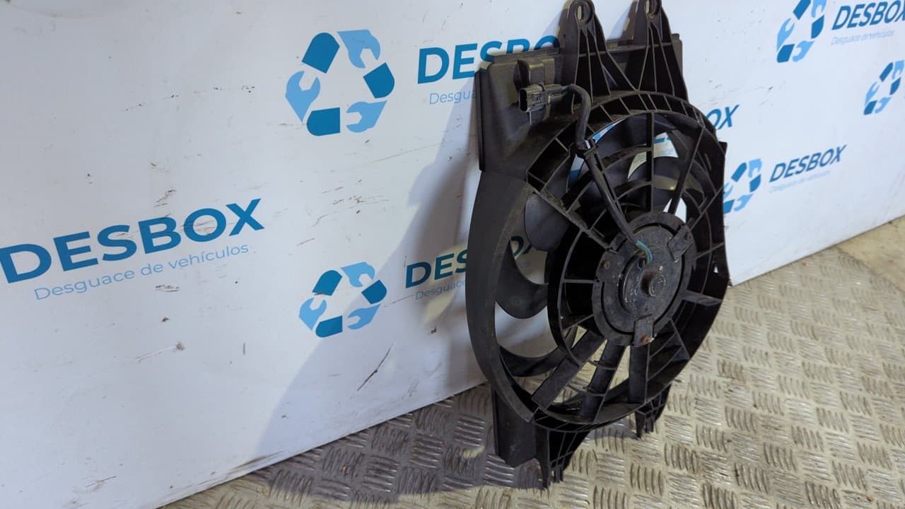 Recambio de ELECTROVENTILADOR para SSANGYONG MUSSO 2.9 D OM662 referencia OEM IAM 4548548 - ROJO 4