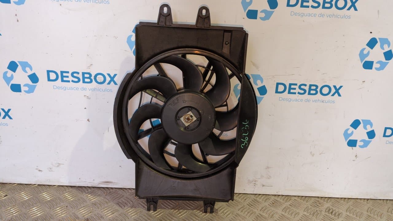 Recambio de ELECTROVENTILADOR para SSANGYONG MUSSO 2.9 D OM662 referencia OEM IAM 4548548 - ROJO 5